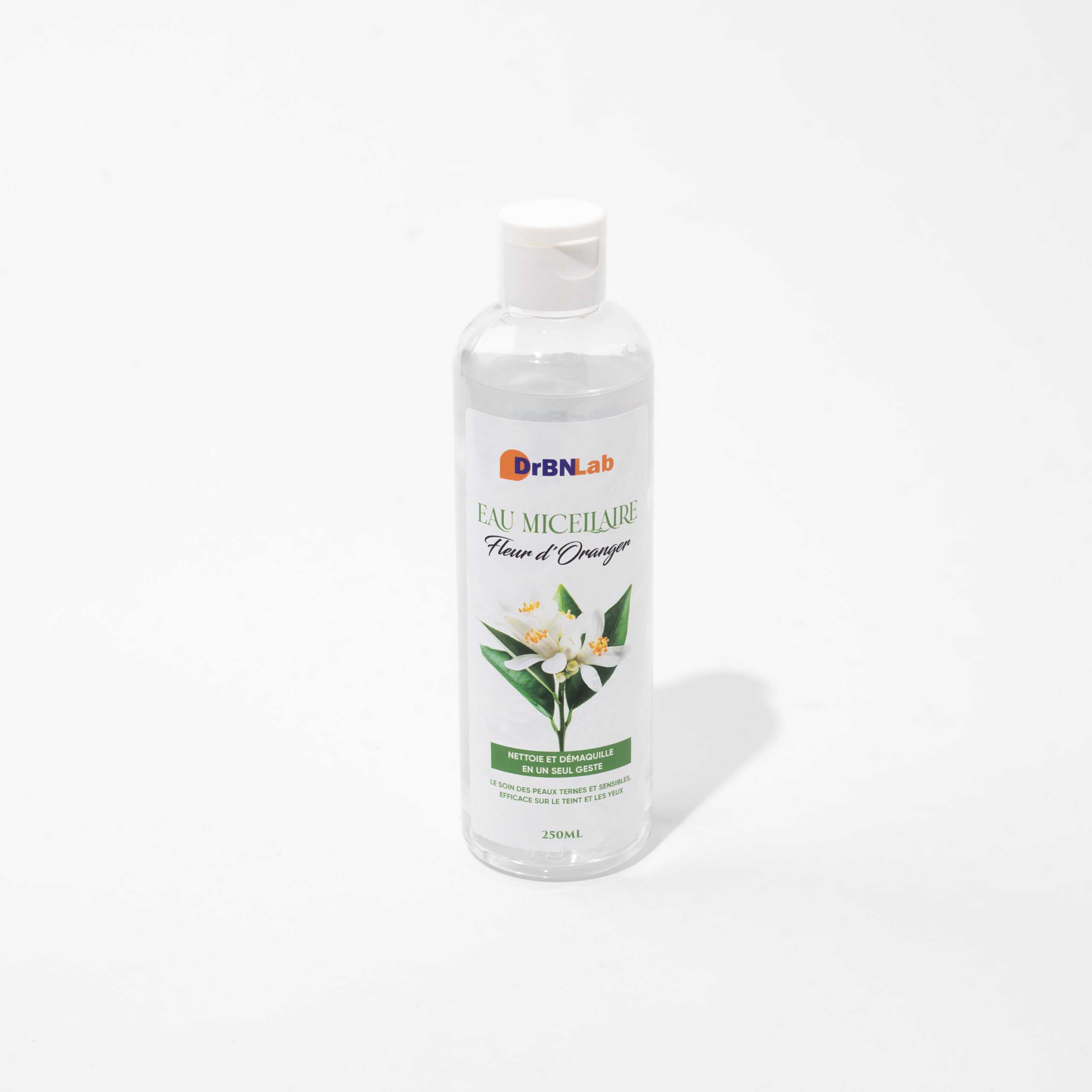 Eau micellaire hydratante à la fleur d’oranger